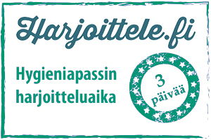 Harjoitteluaika: Hygieniapassi, 3 päivää (suomi/englanti)