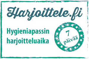 Harjoitteluaika: Hygieniapassi, 7 päivää (suomi/englanti)